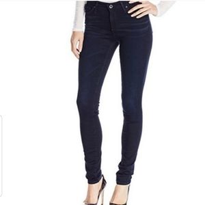 AG Adriano Goldschmied The Middi Mid Rise Skinny Leggings Jeans